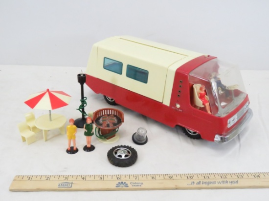 Vintage Sears Battery Operated Camping Car