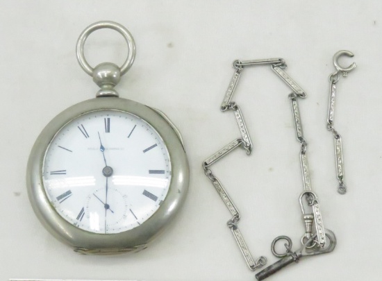 Antique Elgin key wind pocket watch