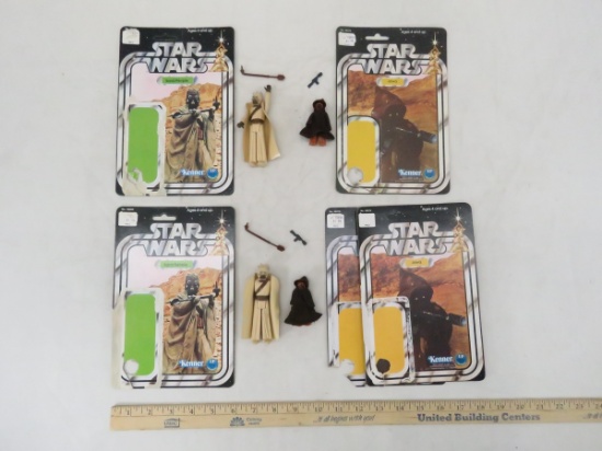2 Star Wars Jawa & 2 Sand People Figures
