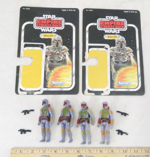 4 Empire Strikes Back Boba Fett Figures