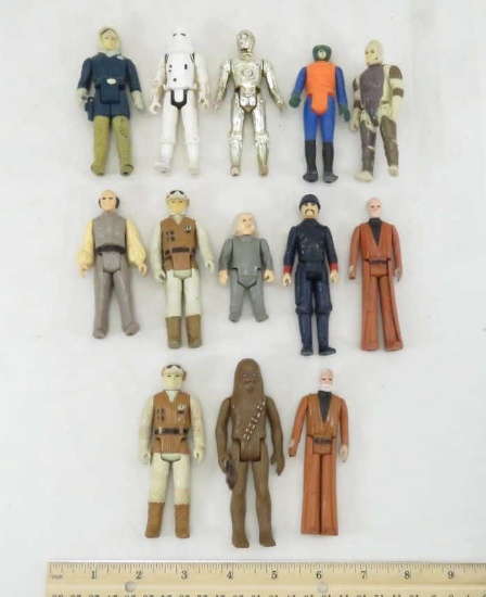 13 Vintage Star Wars Action Figures