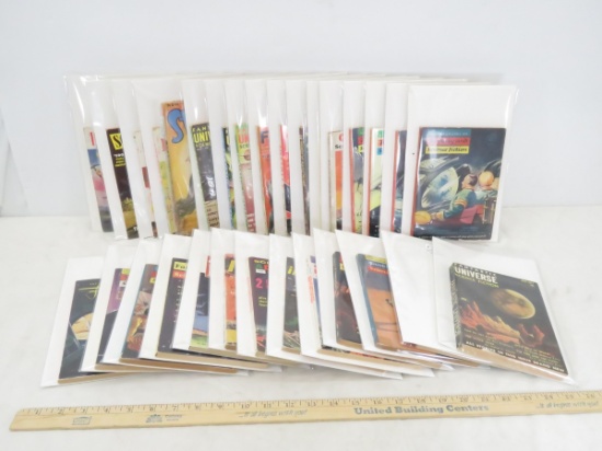 30 1950's & 1960's Sci Fi Magazines