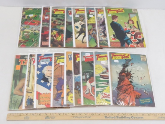 Tarzan & 16 Treasure Chest Comics