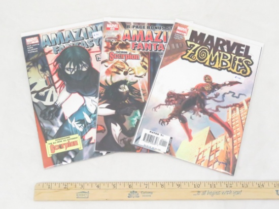 Marvel Zombies 1 of 5 and Amazing Fantasy #7 & 10