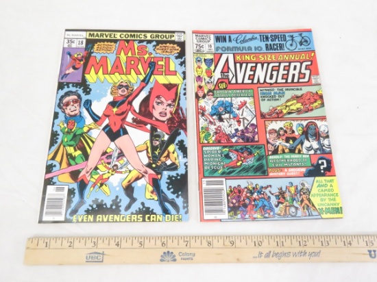 Ms. Marvel #18 & The Avengers King Size Annual #10