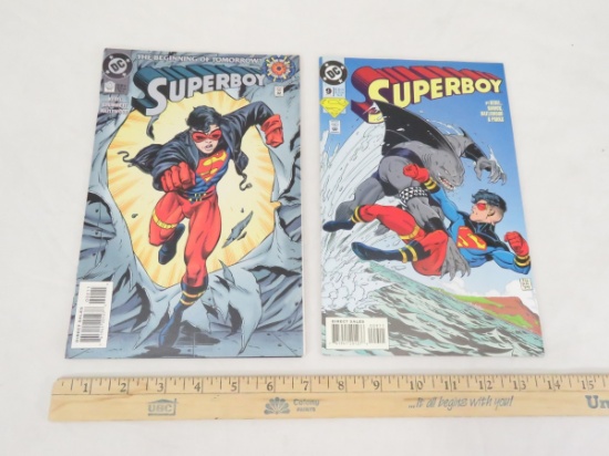 DC The Beginning of Tomorrow Superboy #0 & 9
