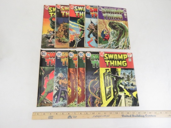 Vintage DC Swamp Thing #1-5, 7-9(2) &11-12 Comics