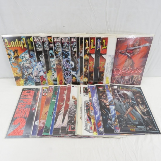 37 Spawn Lady Death, Dawn and Other comics