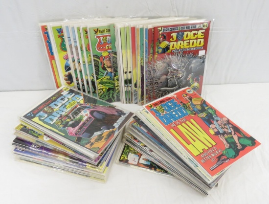 91 Judge Dredd w/ #1's Eagle/Fleetway Comics