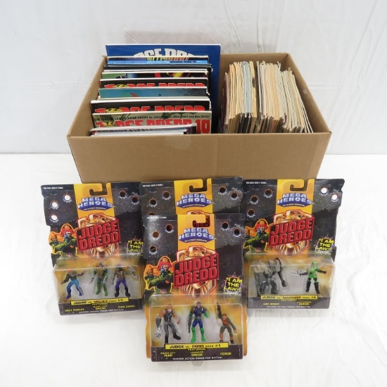 Judge Dredd Books, Magazines, Comics and More