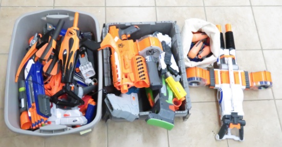 Toy Nerf gun grouping- some parts