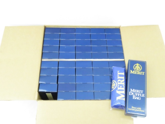 50 Merit duffle bags cigarette premiums