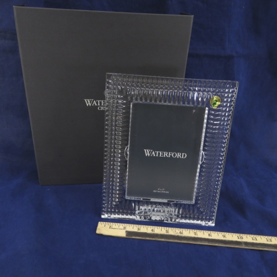 Waterford Lismore Diamond 5x7" Picture Frame