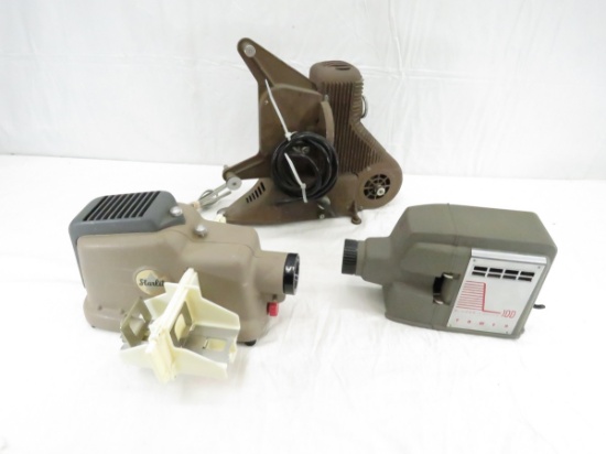 3 vintage projectors Starlite Slide, Tower