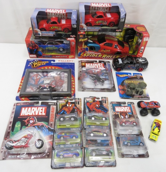 Spider-Man Diecast and Remote Control Cars