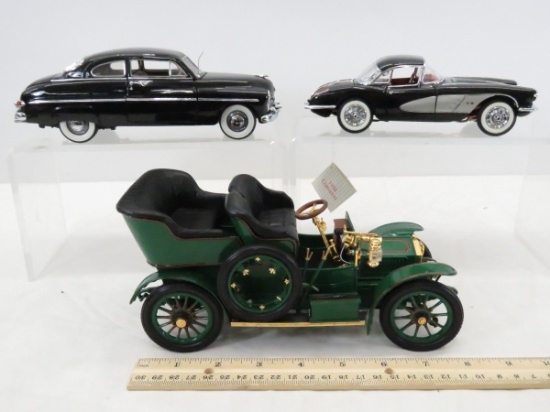 Franklin Mint 1958 Corvette, 1913 Model T & more