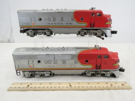 Lionel 2333-20 Santa Fe Engine and dummy