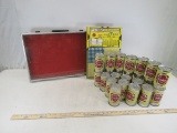 Locking display case with keys and more