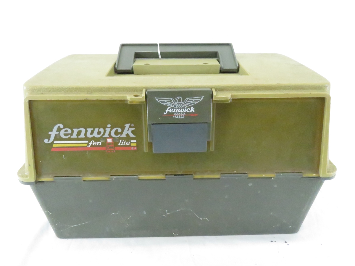Fenwick Tackle Box with lures & Gear