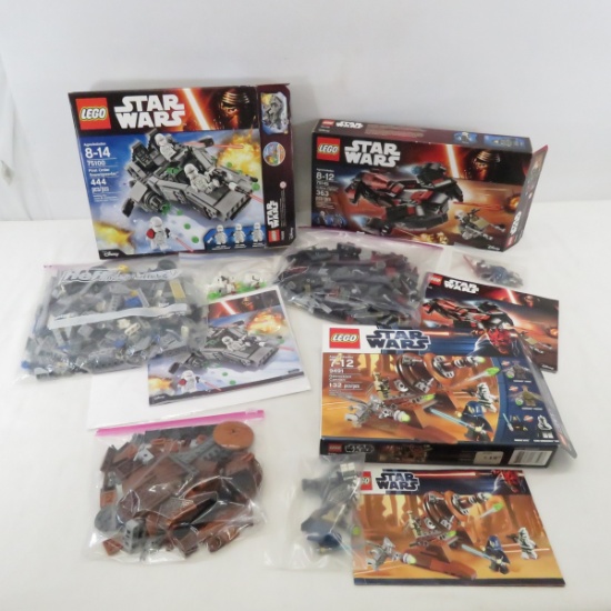 Lego Star Wars 75145, 75100 & 9491