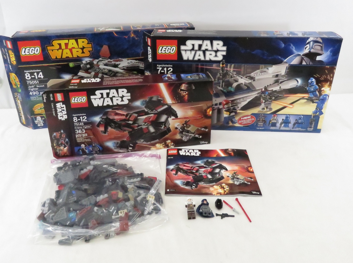 Lego Star Wars 75051, 75145 & 8128 | Proxibid