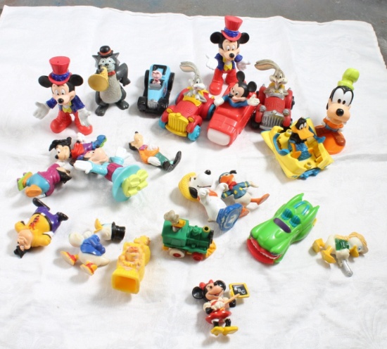 Toy Disney Figurines and Vehicles