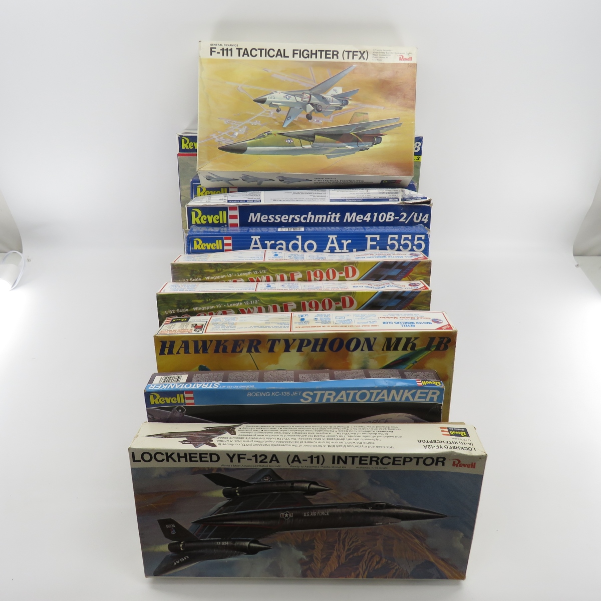 10 Revell Military Model Plane Kits Proxibid