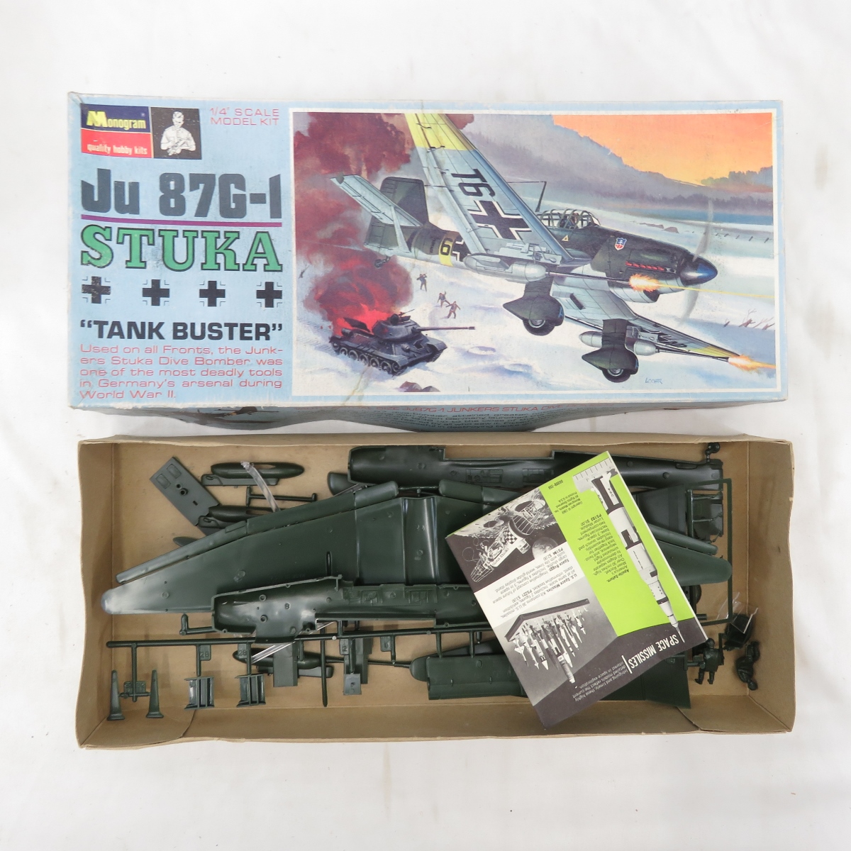 MONOGRAM #3 War Era Model Plane Kits *LOT*