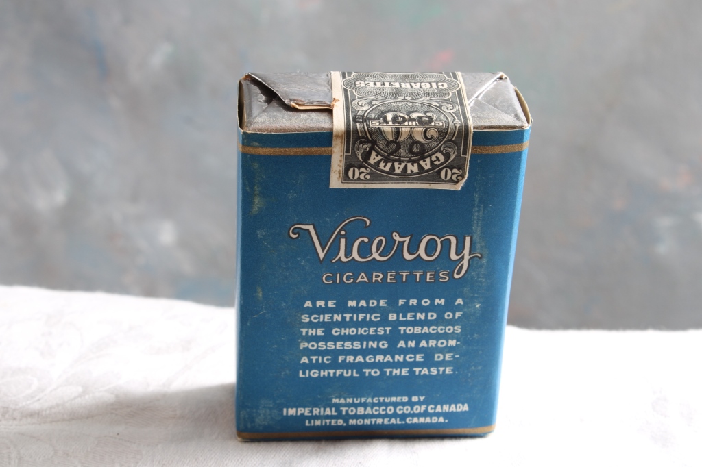 Vintage Viceroy Cigarettes Pack Sealed