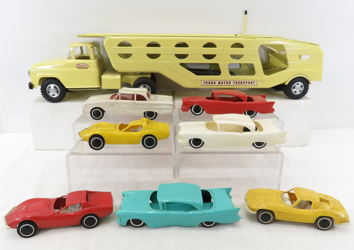 アメリカ ヴィンテージ】TONKA トンカ Car Carrier カーキャリア