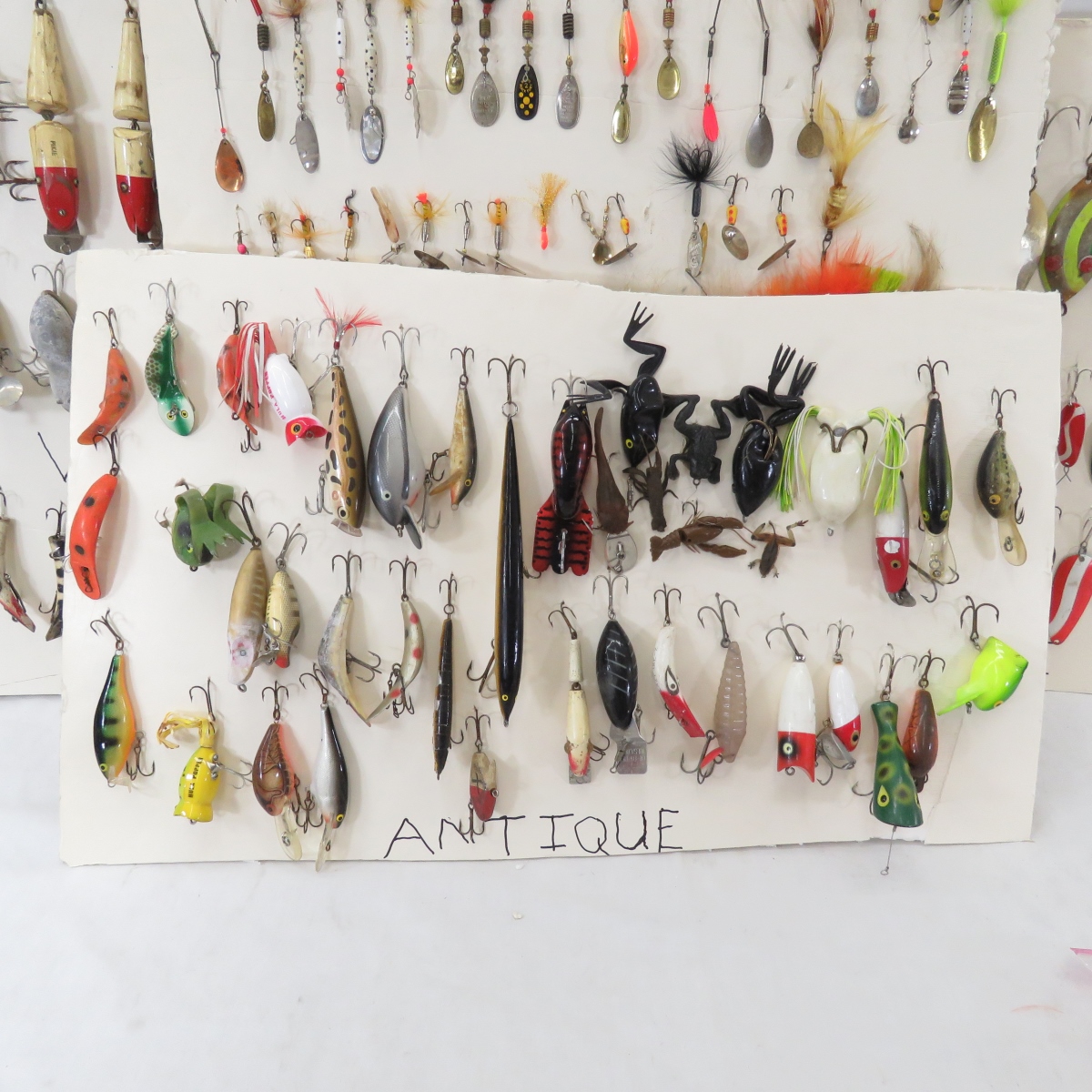 Collection of Vintage Fishing Lures & Bobbers
