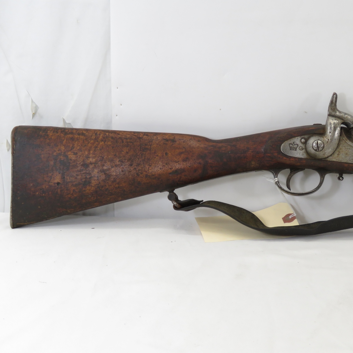 1870 British 2 Band Enfield Tower .58cal Musket | Proxibid