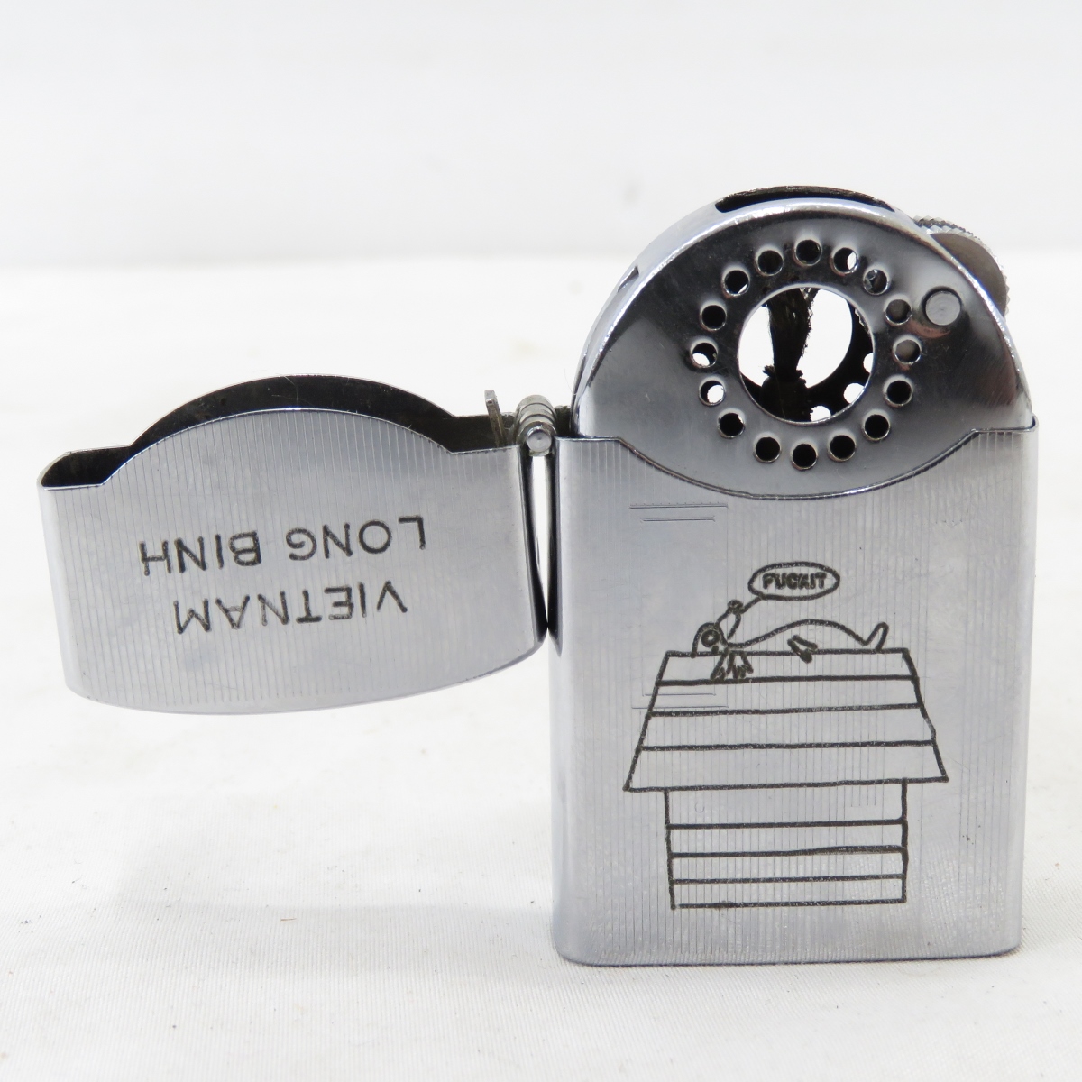 68-69 Snoopy Vietnam Long Binh Zenith Lighter | Proxibid