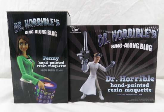 Dr. Horrible & Penny maquette's NIB