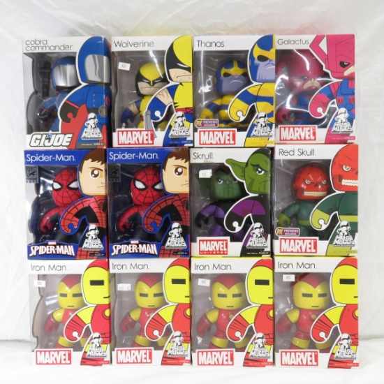 12 Marvel Mighty Muggs Figures NIB