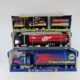 3 Nylint Metal 1:32 Semi Tractor Trailers