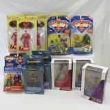Superman, Batman, Wonder Girl & Batgirl figures