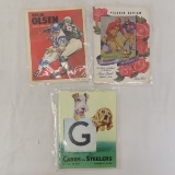 1948 Rose Bowl & 1951 Cards vs Steelers Programs