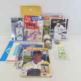 Signed Baseball Photos, Ball & Other Collectibles