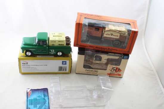 3 Ertl Collectibles Diecast Vehicles New in Boxes