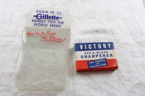 1952 World Series Gillette Pocket Protector & More