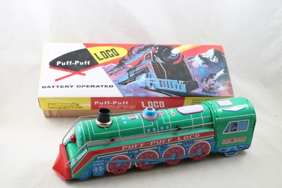 Puff-Puff Loco Battery Operated Train in Box