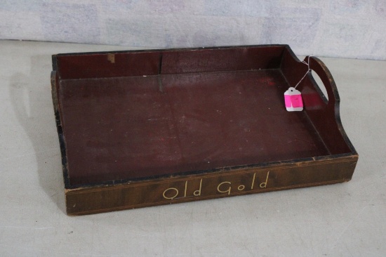 1920's Old Gold Cigarette Girl's Sales Tray