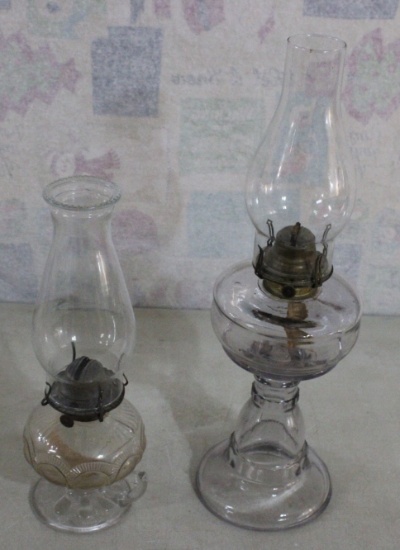 Queen Anne #2 Oil Lamp, Finger Oil Lamp