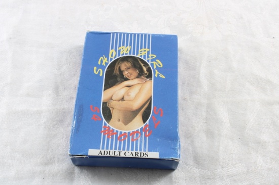 Show Girl Nude Playing Cards Compete w/2 Jokers