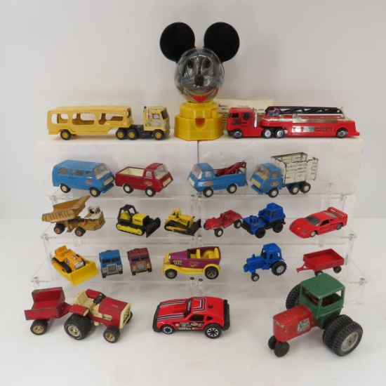 Mickey Mouse Gumball Dispenser, Tonkas & Diecast