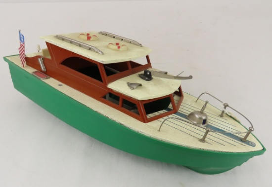 Vintage Motor Boat Model 11"
