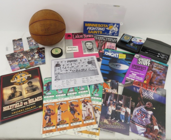 Vintage & Modern Sports Collectibles