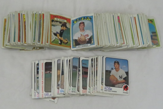 1972 & 1973 Topps Baseball Cards