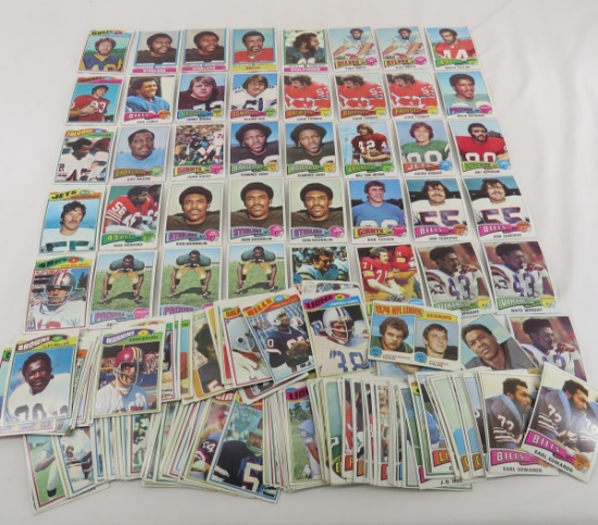 160+ 1974-78 Football Cards